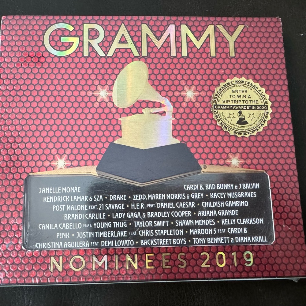 New Unopened 2019 Grammy Nominee CD